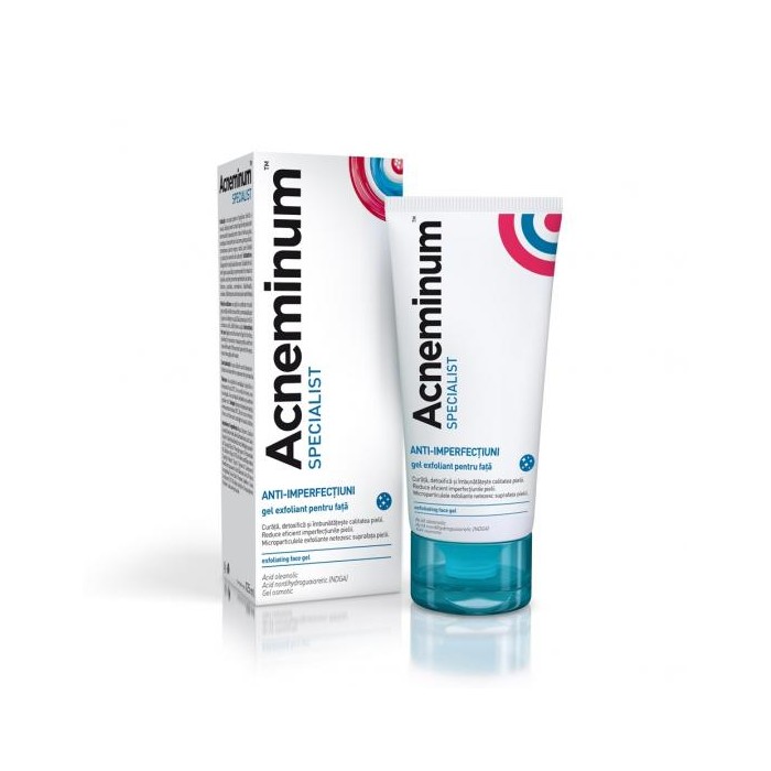 Acneminum Specialist gel exfoliant, 125 ml, Aflofarm