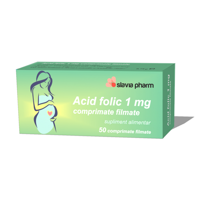 Acid folic 1mg x 50cp.film