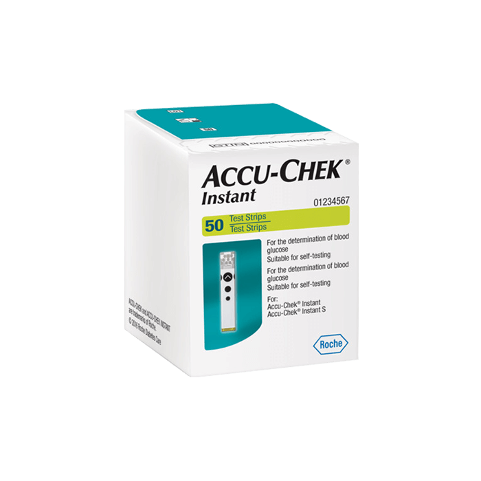 Teste pentru automonitorizare a glicemiei Accuchek Instant, 50 de bucati, Roche Diagnostics