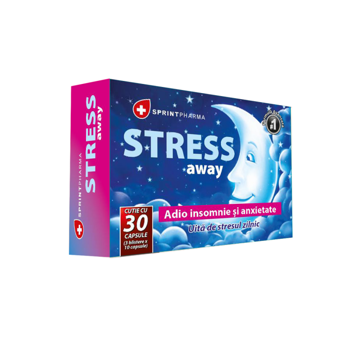 Stress away, 30 cps, Sprintpharma
