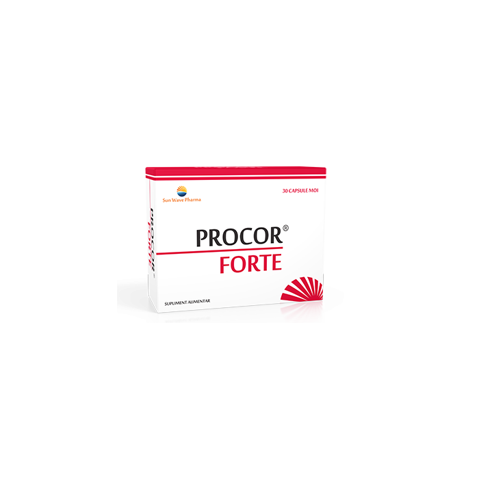 Procor forte, 30 capsule, Sunwave