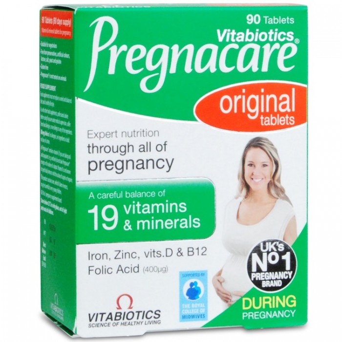 Pregnacare Original, 30 tb, Vitabiotics