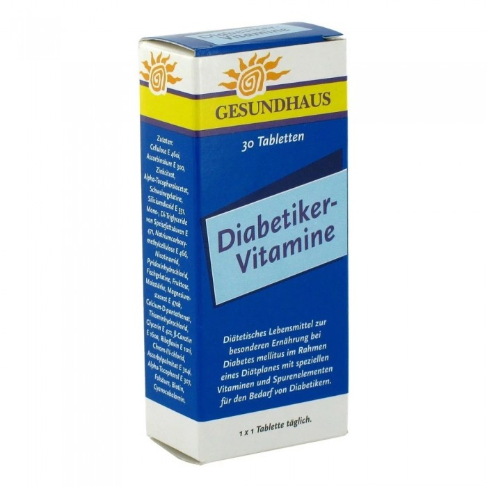Diabetiker-Vitamine, 30 tbl, Worwag