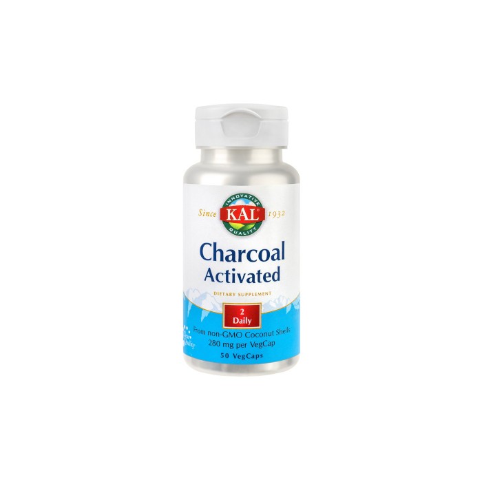 Charcoal activated 280 mg, 50 capsule, Secom