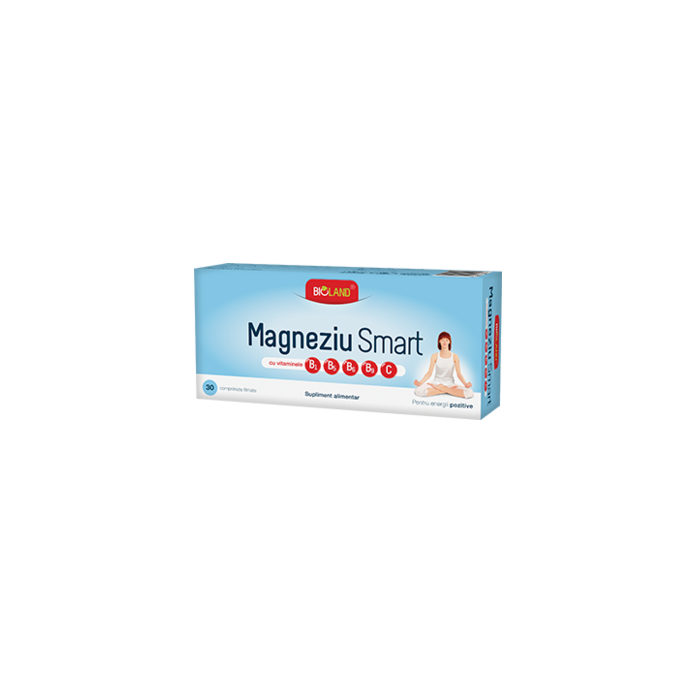 Magneziu Smart, 30 de comprimate, Biofarm