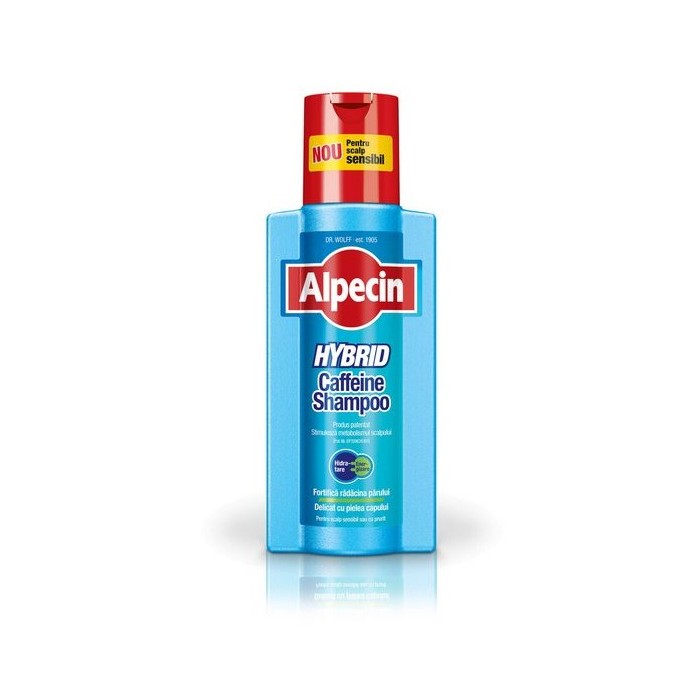 Sampon Alpecin Hybrid scalp uscat/sensibil, 250 ml, Dr. Kurt Wolff