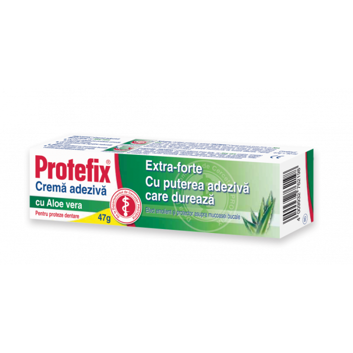 Protefix, crema adeziva, aloe, 40 ml, Queisser