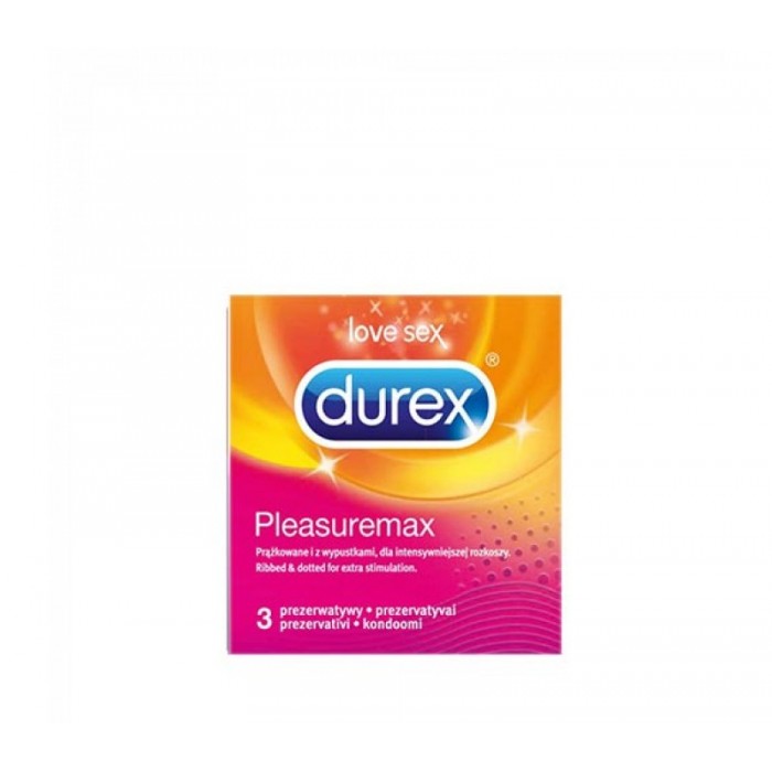 Durex Pleasuremax, 3 buc