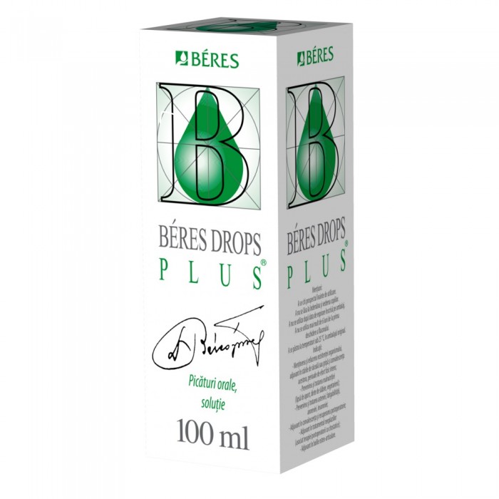Beres Drops Plus, 100 ml, Beres Pharmaceuticals-Ungaria