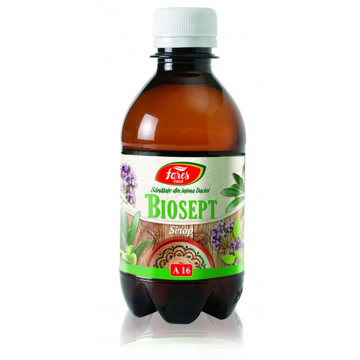 Biosept sirop, 250 ml, Fares