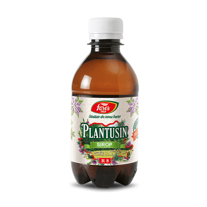 Sirop Plantusin, 250 ml, Fares