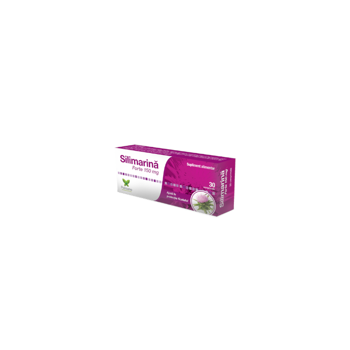 Silimarina forte 150 mg, 30 comprimate, Polipharma