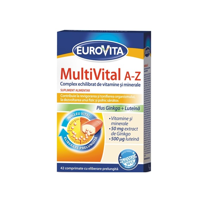 Eurovita Multivital A-Z, 42 cpr, Omega Pharma