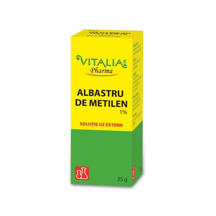 Albastru de metilen 1%, 25g, Vitalia