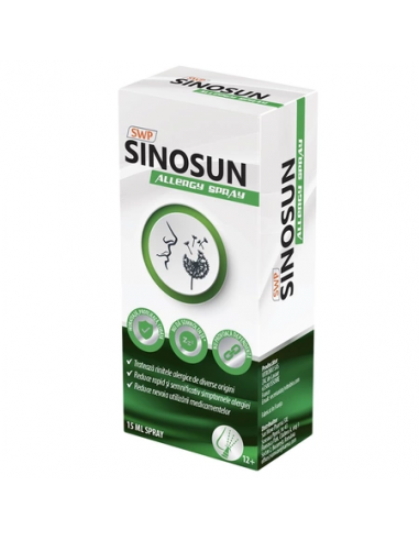 Sinosun allergy spray, 15ml, Sun Wave Pharma