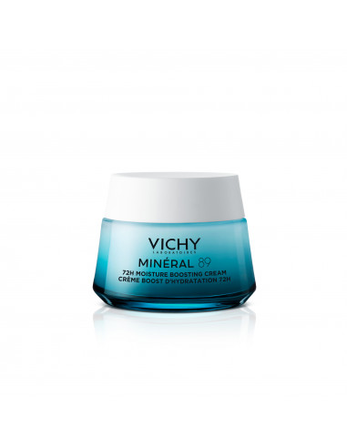 Mineral 89 Cremă Intens Hidratantă 72H, Cu Acid Hialuronic Si Niacinamidă, Toate Tipurile De Ten, 50ml, Vichy