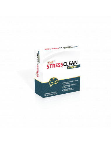 Stressclean forte, 60 comprimate, Sun Wave Pharma