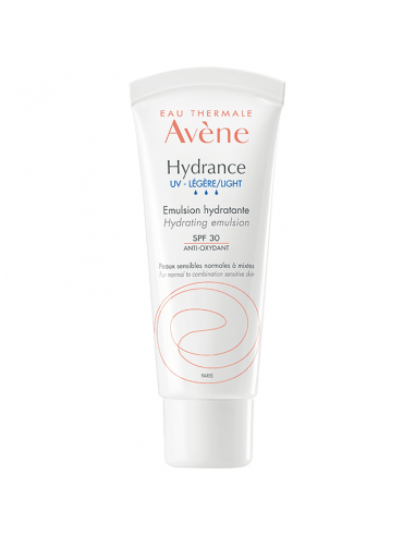 Avene Emulsie hidratanta pentru ten normal-mixt SPF 30 Hydrance Legere UV, 40 ml, Pierre Fabre Sante Franta