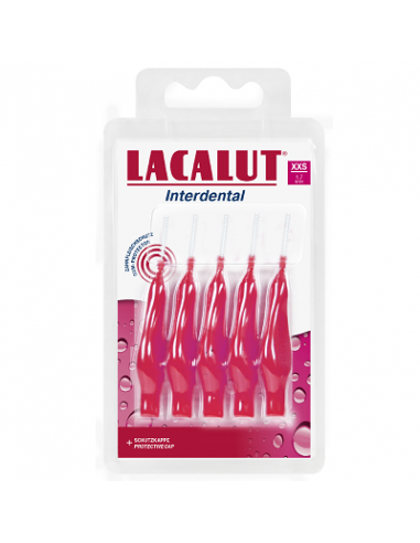 Lacalut perie interdentara XXS 1,7mm, 5 bucati, Zdrovit