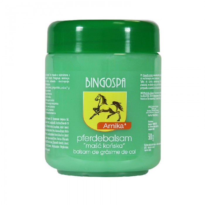 Balsam Cu Grasime De Cal(Arnica) 500 ml, Bingospa