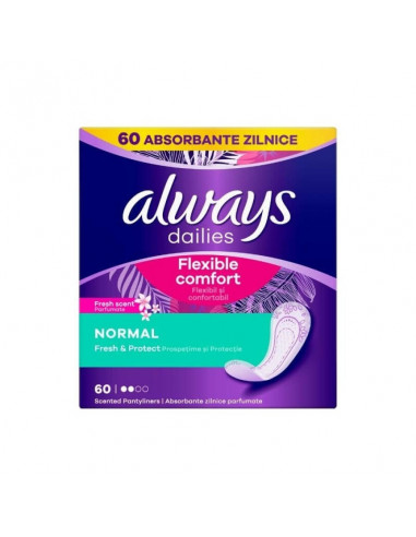 Always liners deo, 60 bucati, PROCTER & GAMBLE