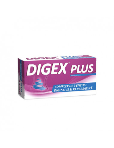 Digex plus 30 la pret de 20, 30 comprimate filmate gastrorezistente, FITERMAN PHARMA