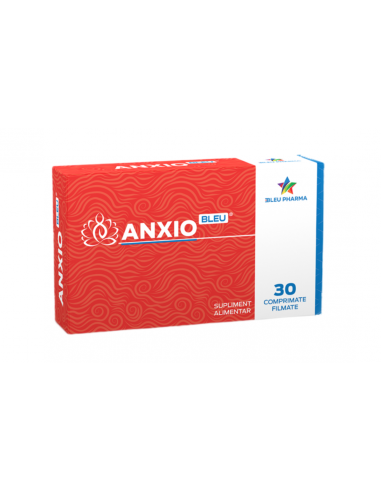 Anxiobleu, 30 comprimate, Bleu Pharma