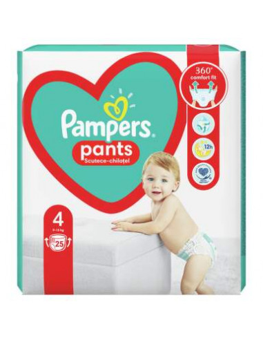 Pampers nr 4 pants, 25 bucati, PROCTER & GAMBLE