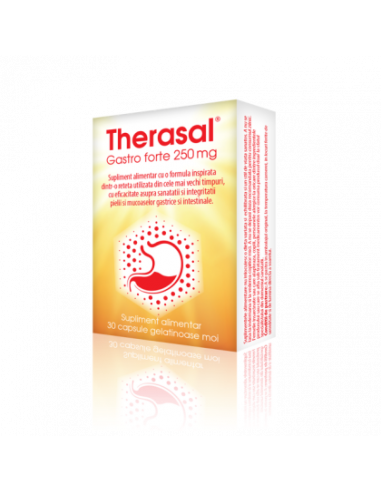 Therasal Gastro forte 250mg, 30 capsule, VEDRA INTERNARIONAL AD