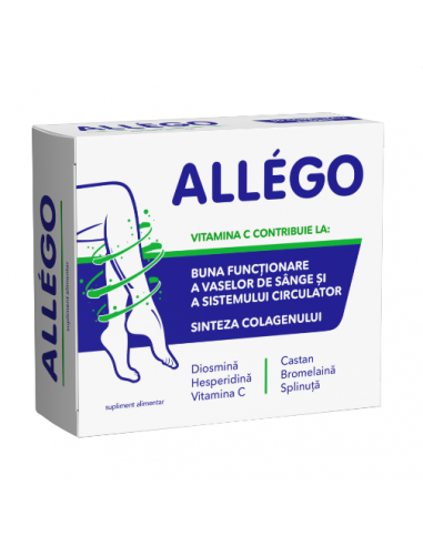 Allego, 30 comprimate filmate, FITERMAN PHARMA S.R.L. - ROMANIA