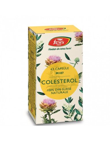 Colesterol 1, 63 capsule, Fares SA Orastie