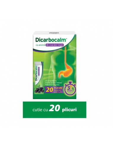 Dicarbocalm coacaze suspensie orala, 20plicuri, OPELLA HEALTHCARE