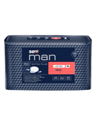 Seni man extra plus absorbante urologice, 15 bucati, TZMO S.A.