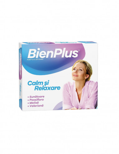 Bien plus calm si relaxare, 20 capsule, FITERMAN PHARMA S.R.L. - ROMANIA