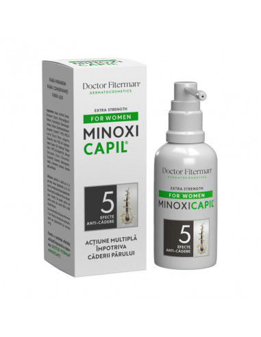 Doctor Fiterman Minoxicapil women spray, 60ml, FITERMAN PHARMA S.R.L. - ROMANIA