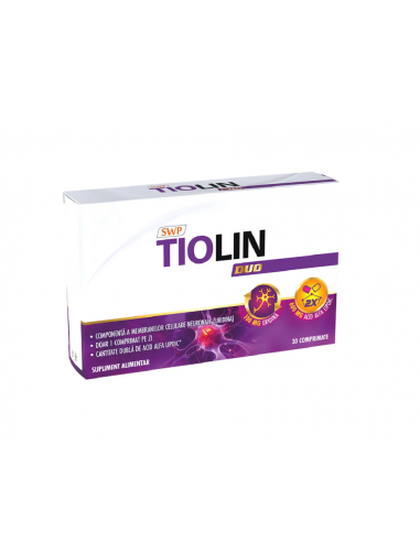 Tiolin duo, 30 comprimate, Sun Wave Pharma