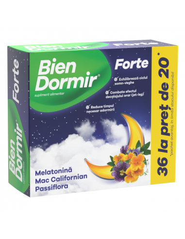 Bien dormir rapid, 36 capsule, Fiterman Pharma