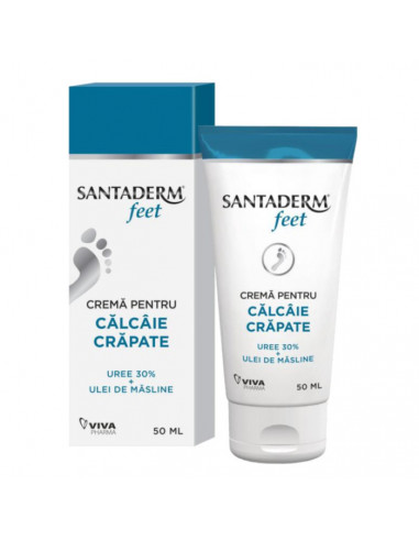 Santaderm 4Feet crema pentru calcaie crapate, 50ml, VITALIA SA PLOIESTI