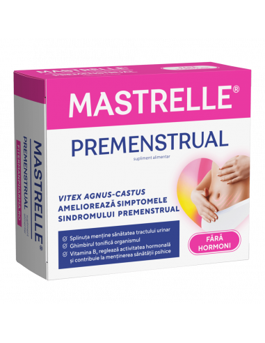 Mastrelle premenstrual, 30 comprimate filmate, Fiterman Pharma