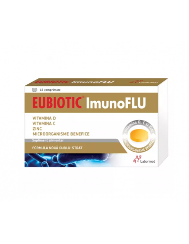 Eubiotic ImunoFlu, 15 comprimate, Labormed
