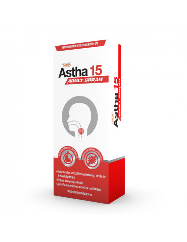 Astha 15 spray adult, 30ml, Sun Wave Pharma