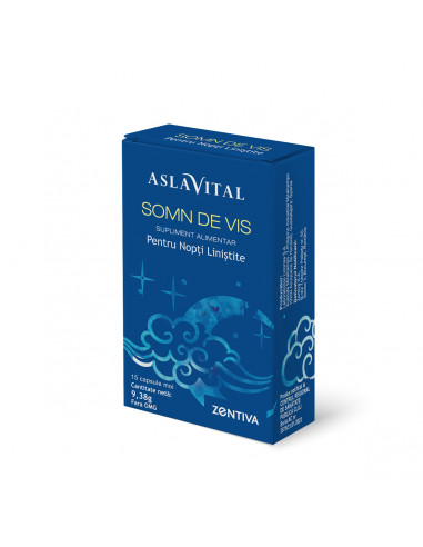 Aslavital Somn de vis, 15 capsule moi, Zentiva