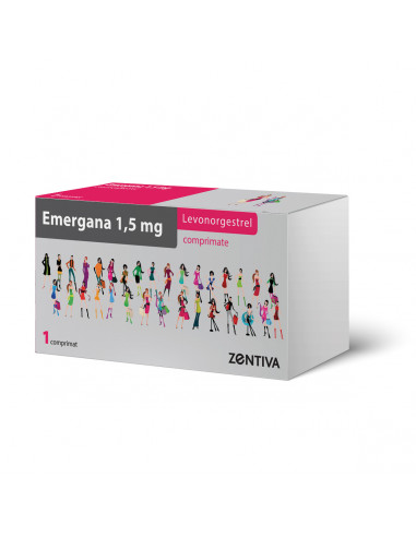 Emergana 1,5mg, 1 comprimat, Zentiva Sa (Romania)