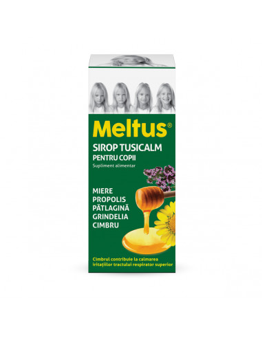 Meltus sirop Tusicalm copii, 100 ml, Labormed Pharma Trading