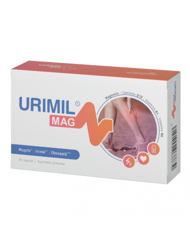 Urimil mag, 30 capsule, FARMA DERMA SRL