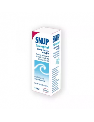 Snup 0,5mg/ml spray nazal, 15ml pompa N90, STADA M&D