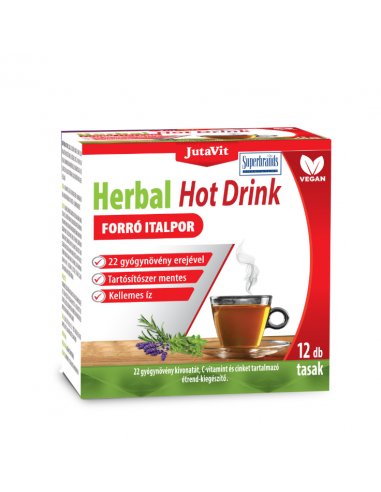 Herbal hot drink, 12 plicuri, JUVAPHARMA