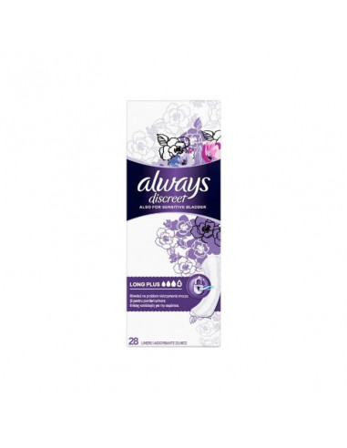 Always discreet liners long plus, 28 bucati, PROCTER & GAMBLE