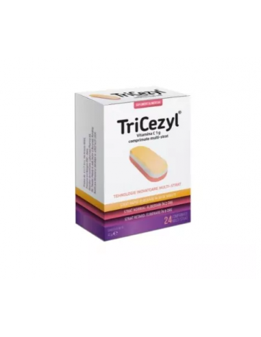 Tricezyl 1000mg, 24 comprimate, LABORMED PHARMA S.A. - ROMANIA