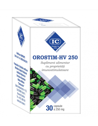 Orostim HV 250mg, 30 capsule,INSTITUTUL CANTACUZINO RO